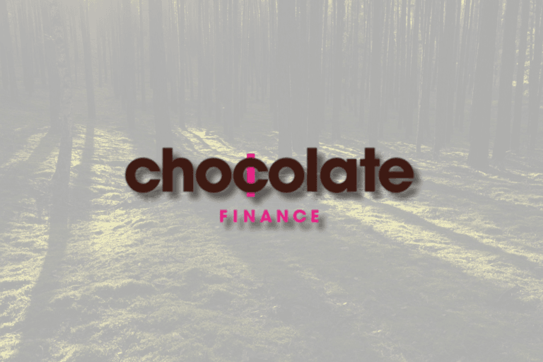 chocolate finance logo for june update