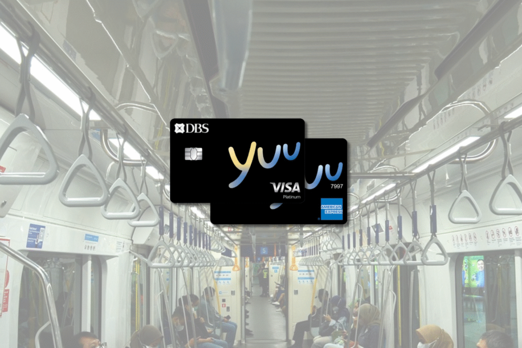 inside the mrt and dbs yuu card