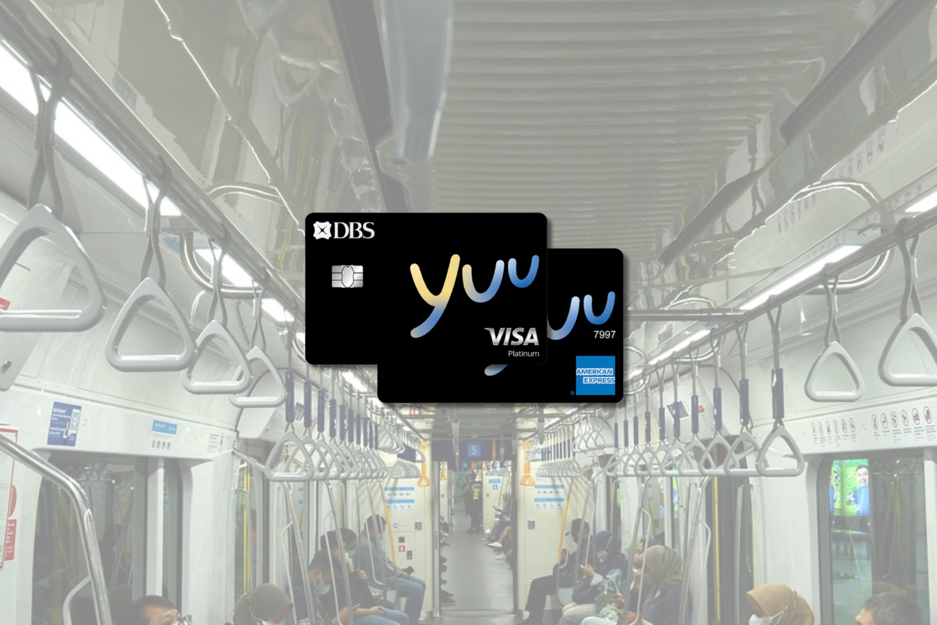 inside the mrt and dbs yuu card