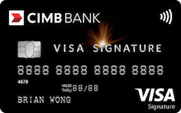 CIMB VIsa Signature Card