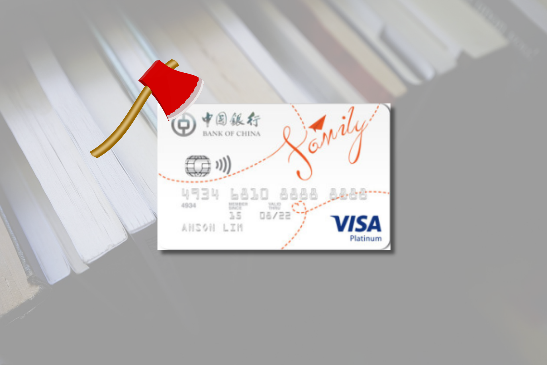 boc family cardface with axe