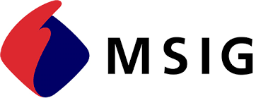 MSIG logo with background