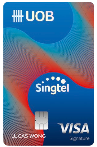 singtel uob cardface
