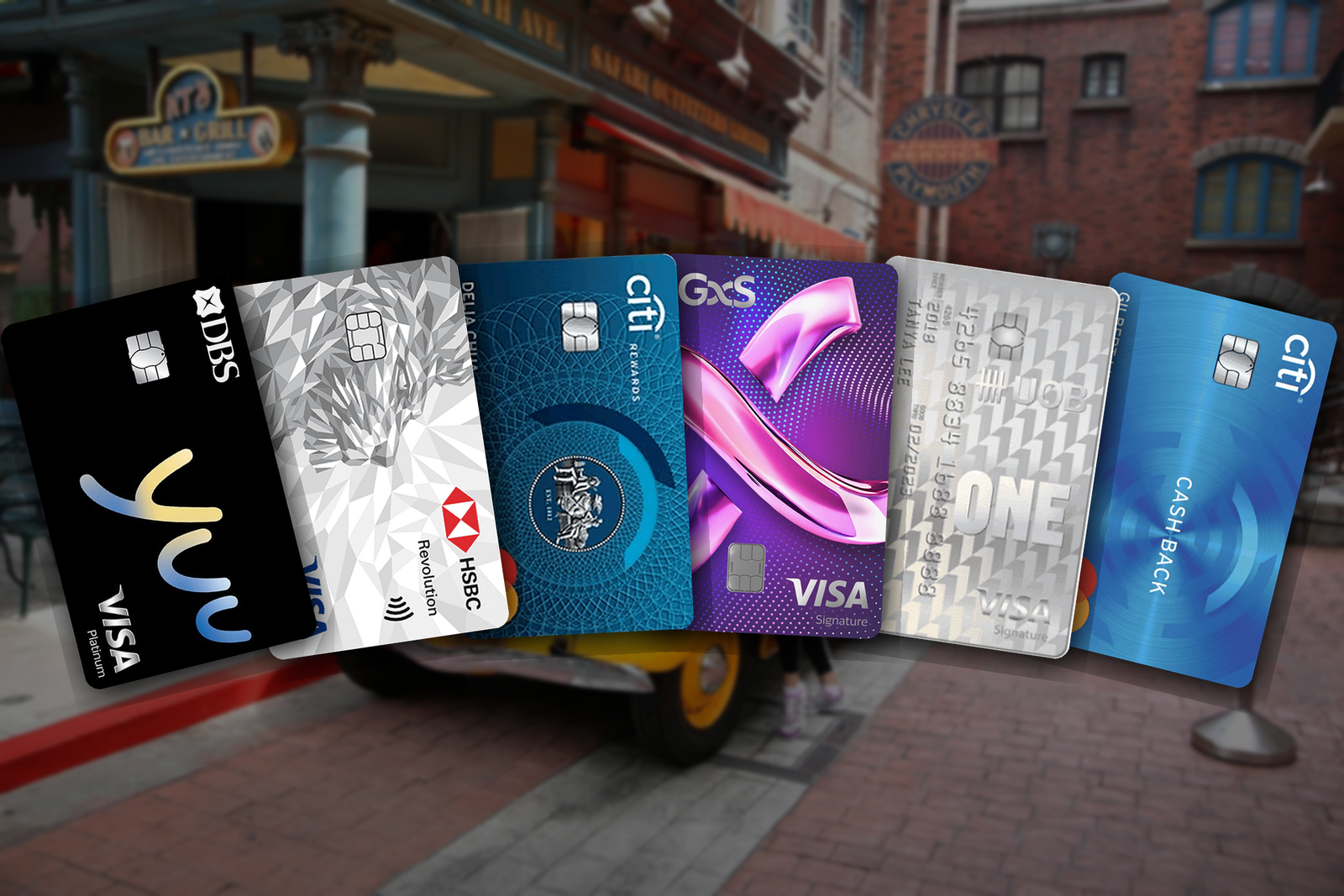 DBS yuu Visa, HSBC Revolution, Citi Rewards, GXS Credit Card, UOB One, Citi Cashback Card — Best Credit Cards for Grab Ride-Hailing in Singapore 2026 Edition