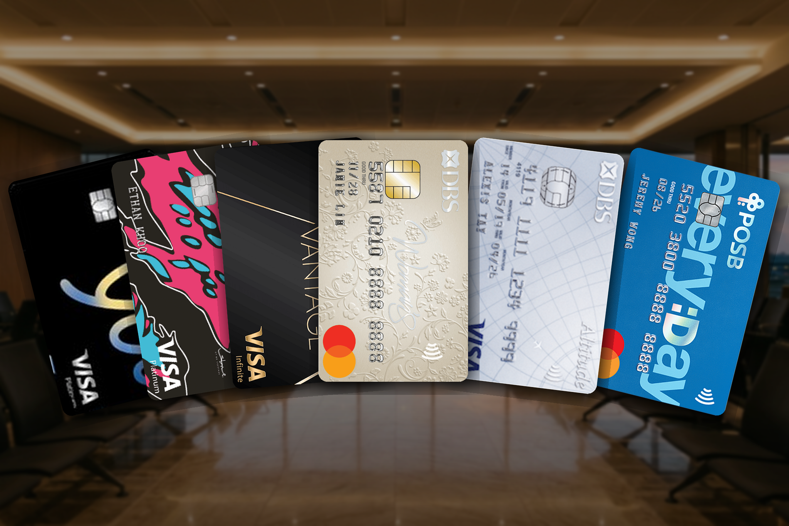 DBS and POSB credit cards — up to S$100 off Singapore Airlines flights with promo code DBS50OFF