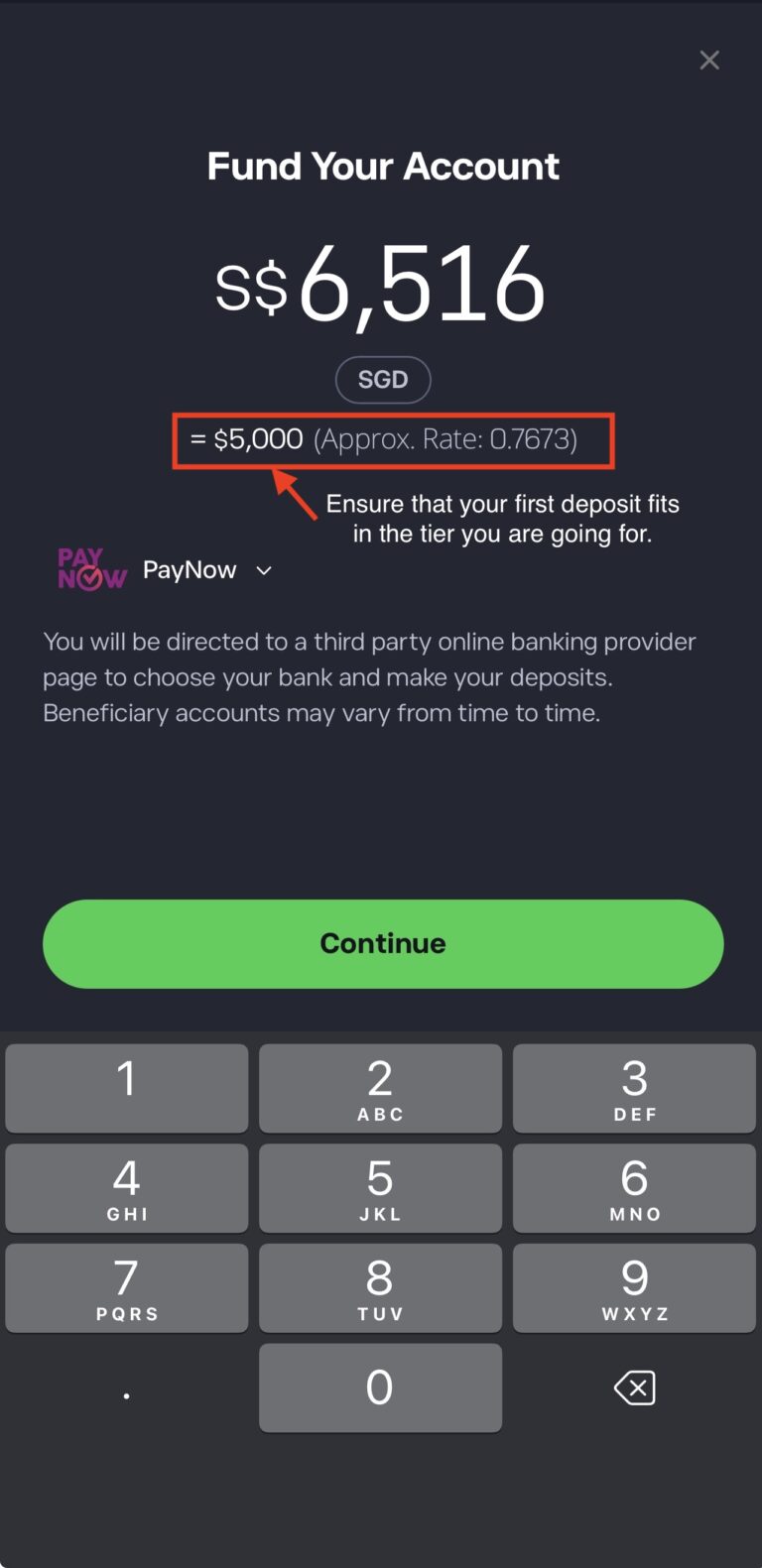 eToro Funds page